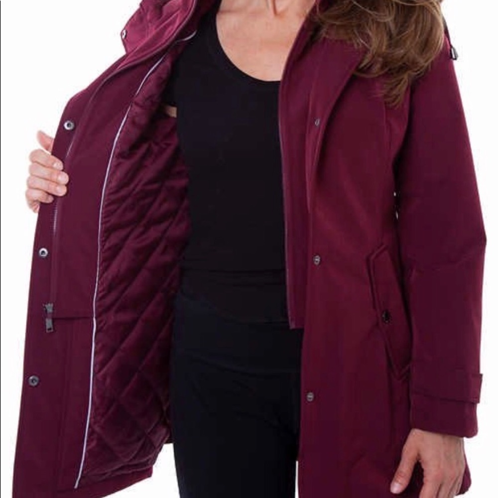 HFX Ladies' All Weather Trench Coat Size M - Picture 7 of 8